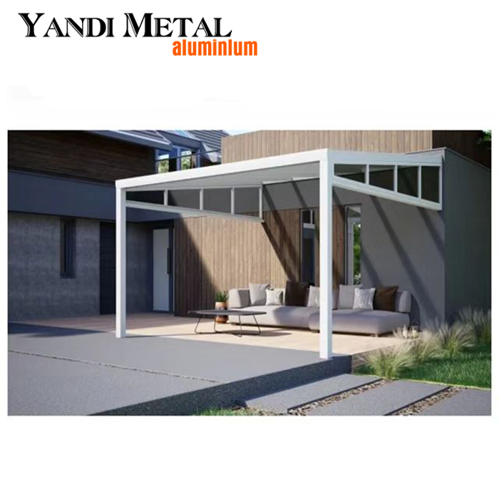 Terrasse extérieure électrique sur mesure volets électriques étanches toit pergola aluminium bioclimatique volets extérieurs étanches