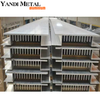 Caloduc plat en aluminium/dissipateur thermique en aluminium de grandes tailles/fabricant de tuyaux en aluminium de grand diamètre