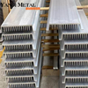 Dissipateur thermique en aluminium anodisé personnalisé, profil extrudé en aluminium, alimentation électrique, dissipateur thermique en aluminium
