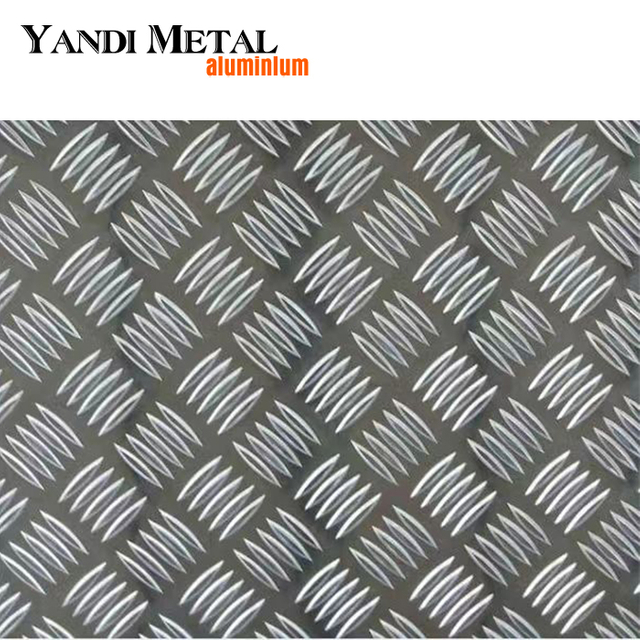 Diamond Stone 3003 5052 6061 Plaque de grille en aluminium Plaque d'aluminium perforée en relief