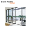 Le design moderne permet d'obtenir des portes en aluminium domestiques de qualité supérieure, des portes en aluminium à profil ultra-mince