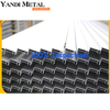 Profilés d'angle de Support enduits de poudre, module 6005 Pv, fournisseur de cadre de panneau solaire en aluminium avec coupe, pliage et poinçonnage