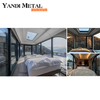 Nouvelle capsule spatiale de maison préfabriquée de haute qualité Conteneur d'hôtel Capsule de couchage familiale Petite maison mobile extérieure Capsule spatiale de luxe