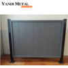 Panneaux composites décoratifs de haute qualité pour clôture de jardin, patio, maison, confidentialité, WPC, bricolage