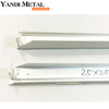 Aluminium anodisé 6063-t5, structure de montage de panneau solaire en profilé d'aluminium OEM