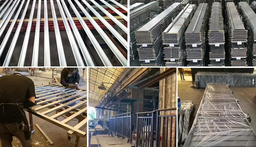 Personnalisations esthétiques pour les clôtures en aluminium : couleurs, styles et finitions
