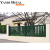 Volets extérieurs en aluminium antirouille, clôture métallique, cour résidentielle, panneaux de clôture à lattes d'intimité en aluminium