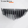 Yandi grand dissipateur de chaleur en aluminium 6061 6063, profil en aluminium personnalisé, dissipateur de chaleur en aluminium
