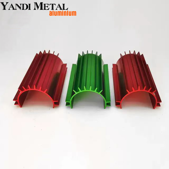 Dissipateur thermique cylindrique en aluminium extrudé, produits les plus vendus, lampadaire LED