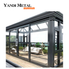 Solarium Solarium professionnel en aluminium personnalisé, jardin, maison en verre