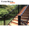 Balustrade de sécurité en aluminium pour escaliers de balcon, balustrade de sécurité personnalisée de haute qualité, pour couloir et chaussée