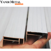 Aluminium anodisé 6063-t5, structure de montage de panneau solaire en profilé d'aluminium OEM