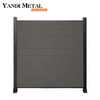 Clôture décorative de haute qualité pour jardin, patio, maison, semi-intimité, jardin, étanche, bois, plastique, sol extérieur, pavage