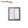 La conception professionnelle en aluminium Yandi peut être personnalisée fenêtre isolante en aluminium à double vitrage avec écran