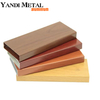 Yandi Hot anodisé Fram aluminium matériel personnalisé en aluminium extrudé porte et fenêtre 6063 fabricant
