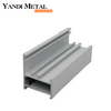 Matériau en aluminium Fram anodisé à chaud, porte et fenêtre en aluminium extrudé sur mesure, fabricant 6063