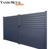 Portes à voies battantes modernes électriques Portes à voies électriques automatiques en aluminium Portes à voies coulissantes privées Maisons en aluminium