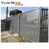 Clôture de confidentialité en métal de jardin résidentiel moderne d'OEM/ODM clôture de panneau imperméable en aluminium de jardin extérieur
