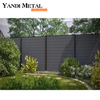 Clôture en aluminium en gros Clôture de sécurité de jardin Clôture de confidentialité de jardin Fabricant Yandi