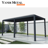 Nouveau Pergola aluminium extérieur électrique volets étanches pergola Yandi usine