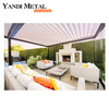Pergola de toit à persiennes sur mesure, auvent de jardin, pergola d'extérieur, pergola électrique en aluminium