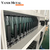 Yandi Factory ventes directes conception professionnelle fenêtre isolante en aluminium à double vitrage