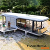 Maison préfabriquée Lit capsule spatiale Cabine d'hôtel Maison modulaire préfabriquée Capsule de camping Conteneur Famille Petite maison capsule pliante