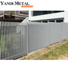 Conception étanche haute sécurité en aluminium clôture de jardin intimité panneau de clôture en aluminium maison