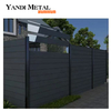 Piscine de jardin décorée de panneaux de clôture en aluminium composite Yandi