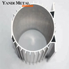 Yandi grand dissipateur de chaleur en aluminium 6061 6063, profil en aluminium personnalisé, dissipateur de chaleur en aluminium