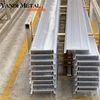 Dissipateur thermique en aluminium anodisé personnalisé, profil extrudé en aluminium, alimentation électrique, dissipateur thermique en aluminium