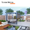 Solarium en alliage d'aluminium de jardin Solarium en verre en aluminium rétractable pour solarium Solarium en verre à cadre en aluminium