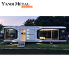 Mobil-home de luxe sur mesure Maisons préfabriquées pour une installation facile de maisons capsules spatiales à l'extérieur