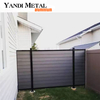 Clôture décorative de haute qualité pour jardin, patio, maison, semi-intimité, jardin, étanche, bois, plastique, sol extérieur, pavage