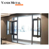Acheter Chine fenêtre coulissante en aluminium de fenêtre de conception de couleur personnalisée de revêtement en poudre de haute qualité à chaud