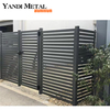 Yandi Aluminium Pop conçoit des clôtures décoratives en aluminium et des clôtures de jardin décoratives en aluminium