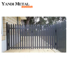 Clôture de jardin étanche, niveau personnalisé, revêtement en poudre, profil en aluminium étanche pour confidentialité