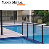Fourniture de matériaux de clôture de haute qualité Clôture de champ de confidentialité pour jardin en métal extérieur, panneaux de clôture en aluminium