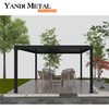 Nouveau Pergola aluminium extérieur électrique volets étanches pergola Yandi usine
