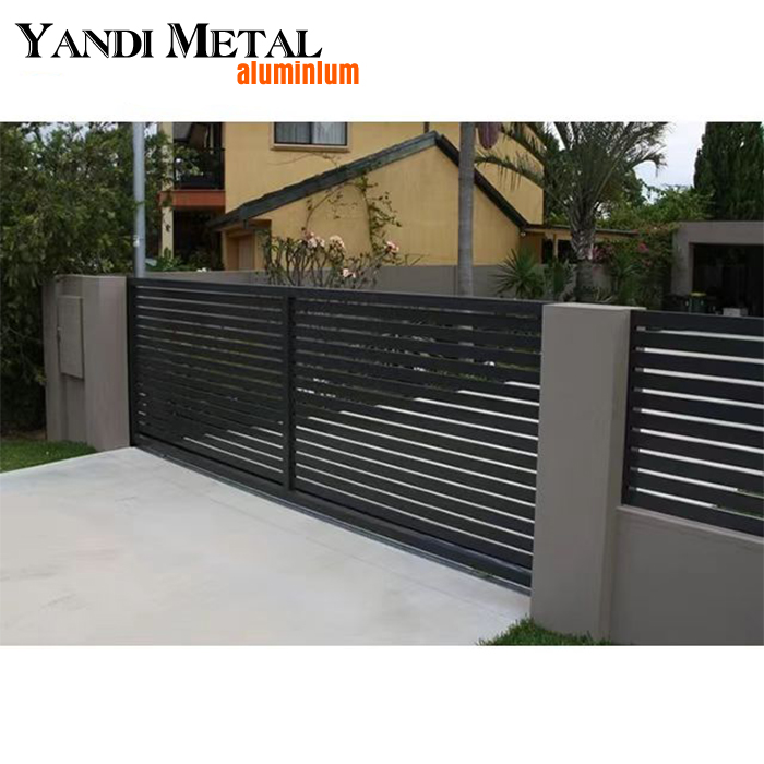 Portes coulissantes pliantes en aluminium pour entrée avant moderne, pour profilés de portes coulissantes et sans cadre