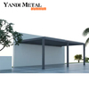 Yandi pergola en aluminium jardin extérieur tenture murale pergola en aluminium manuel électrique personnalisé pergola profil en aluminium