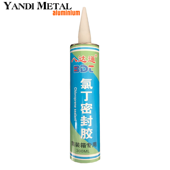 Mastic en néoprène pour conteneur de camion réfrigéré, joint étanche, réparation de fuite, calfeutrage de camion avec adhésif en néoprène peut être peint