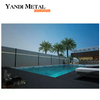 Piscine de jardin décorée de panneaux de clôture en aluminium composite Yandi