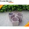 Dissipateur thermique en aluminium extrudé de type tournesol noir anodisé/radial, dissipateur thermique circulaire en aluminium