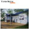 Système de pergola en aluminium pour jardin, fonction étanche de qualité, toit à persiennes étanche