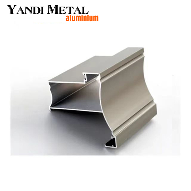 Profilé creux d'extrusion d'aluminium industriel, fabrication de fenêtres en aluminium Yandi Chine fabricant d'extrusion de fenêtre