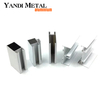 Profilés extrudés en aluminium avec revêtement en poudre sur mesure de Yandi Aluminium