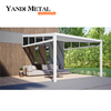 Solarium Solarium professionnel en aluminium personnalisé, jardin, maison en verre