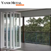 Le design moderne permet d'obtenir des portes en aluminium domestiques de qualité supérieure, des portes en aluminium à profil ultra-mince