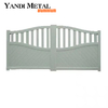 Conception simple de qualité supérieure, entrée de sécurité de Villa, allée coulissante, porte en aluminium, système électrique, porte privée
